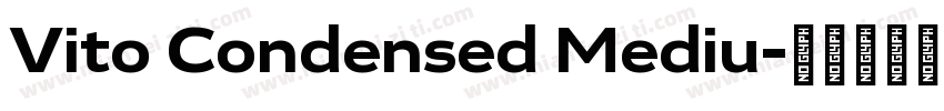 Vito Condensed Mediu字体转换